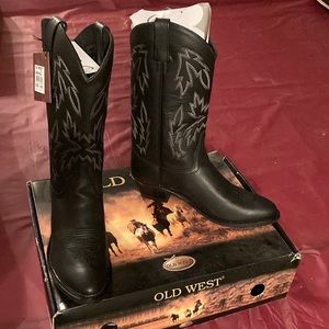 NEW-Old West Ladies Western Boots size 9 M